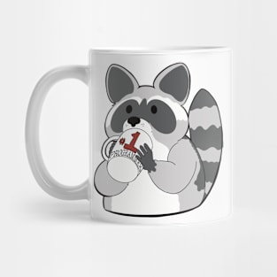 Caffeinated Raccoon Mug